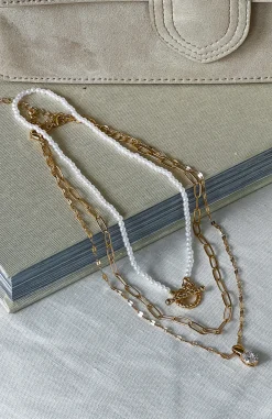 Jewellery | White Fox Boutique Shae Necklace Set gold