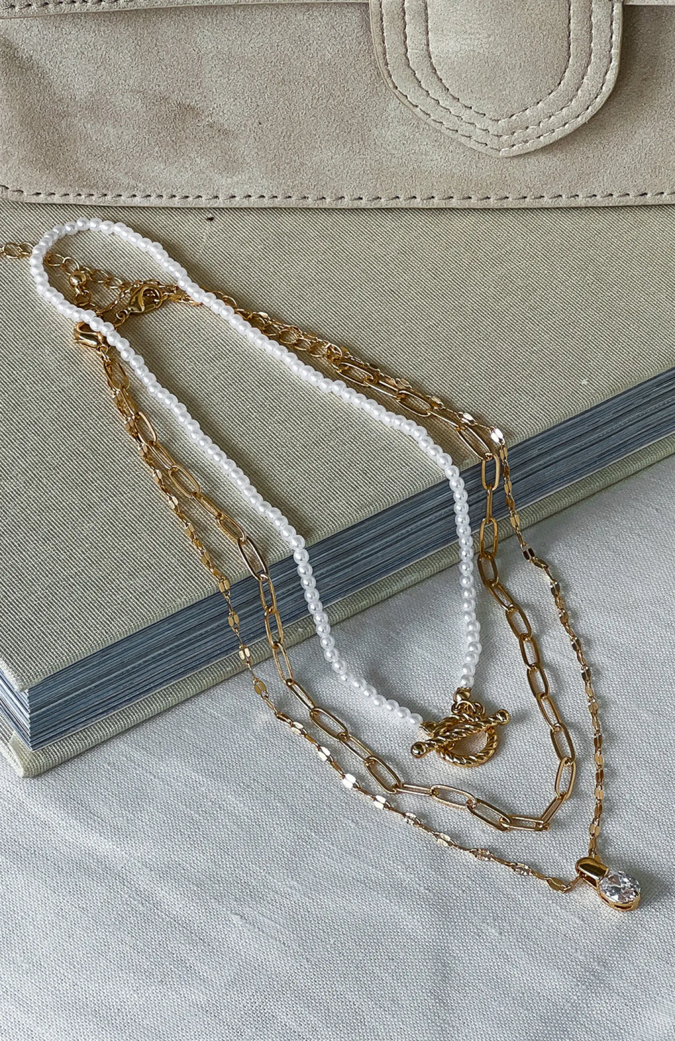 Jewellery | White Fox Boutique Shae Necklace Set gold