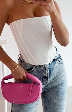 Shirts & Blouses | White Fox Boutique Sharp Edges Bustier white