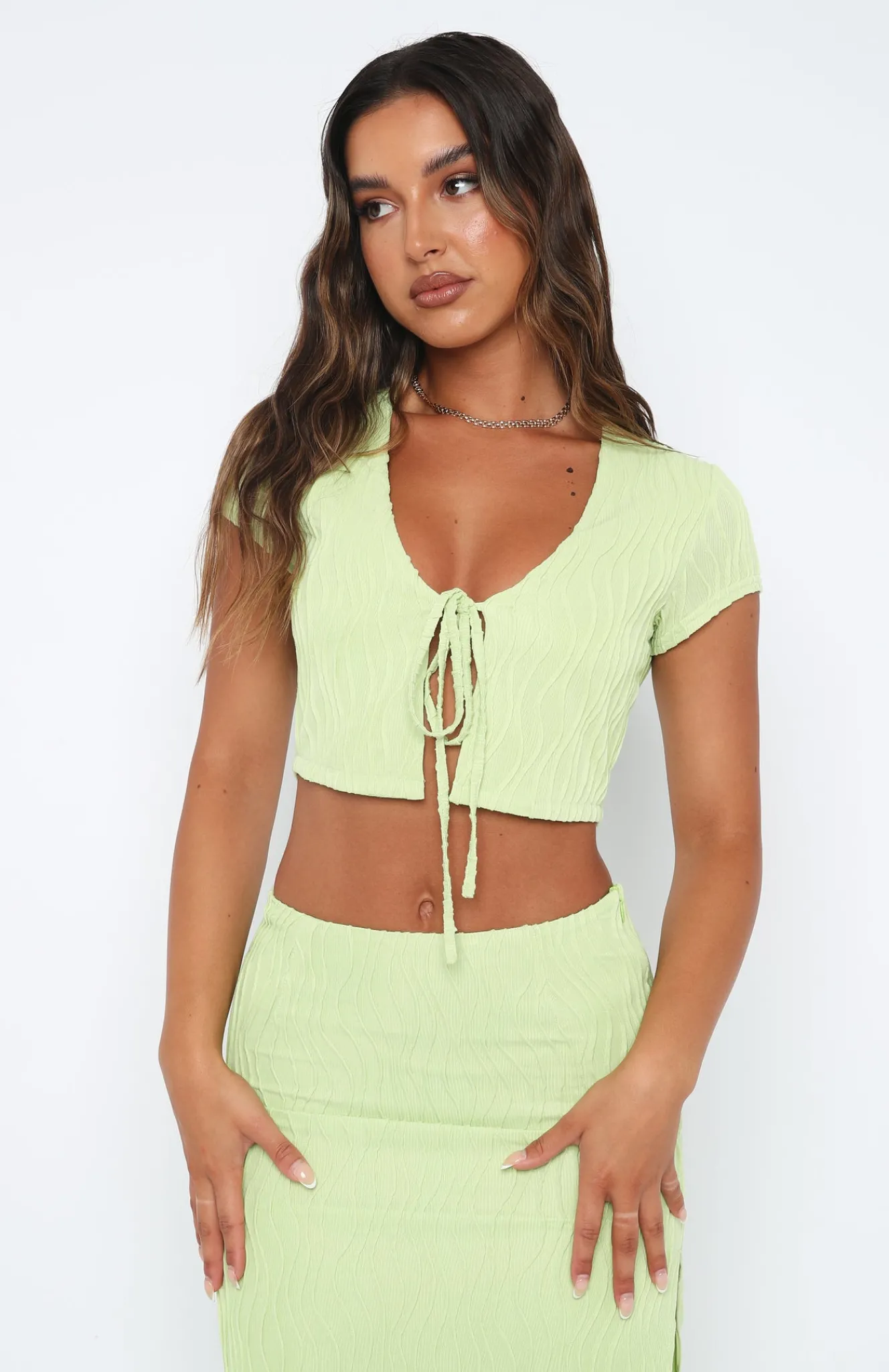 Shirts & Blouses | White Fox Boutique She Dreams Crop Matcha green