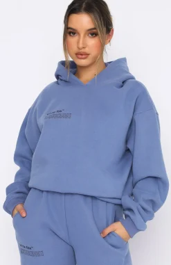 Jackets & Blazers | White Fox Boutique She's A Baddie Hoodie Dusk blue