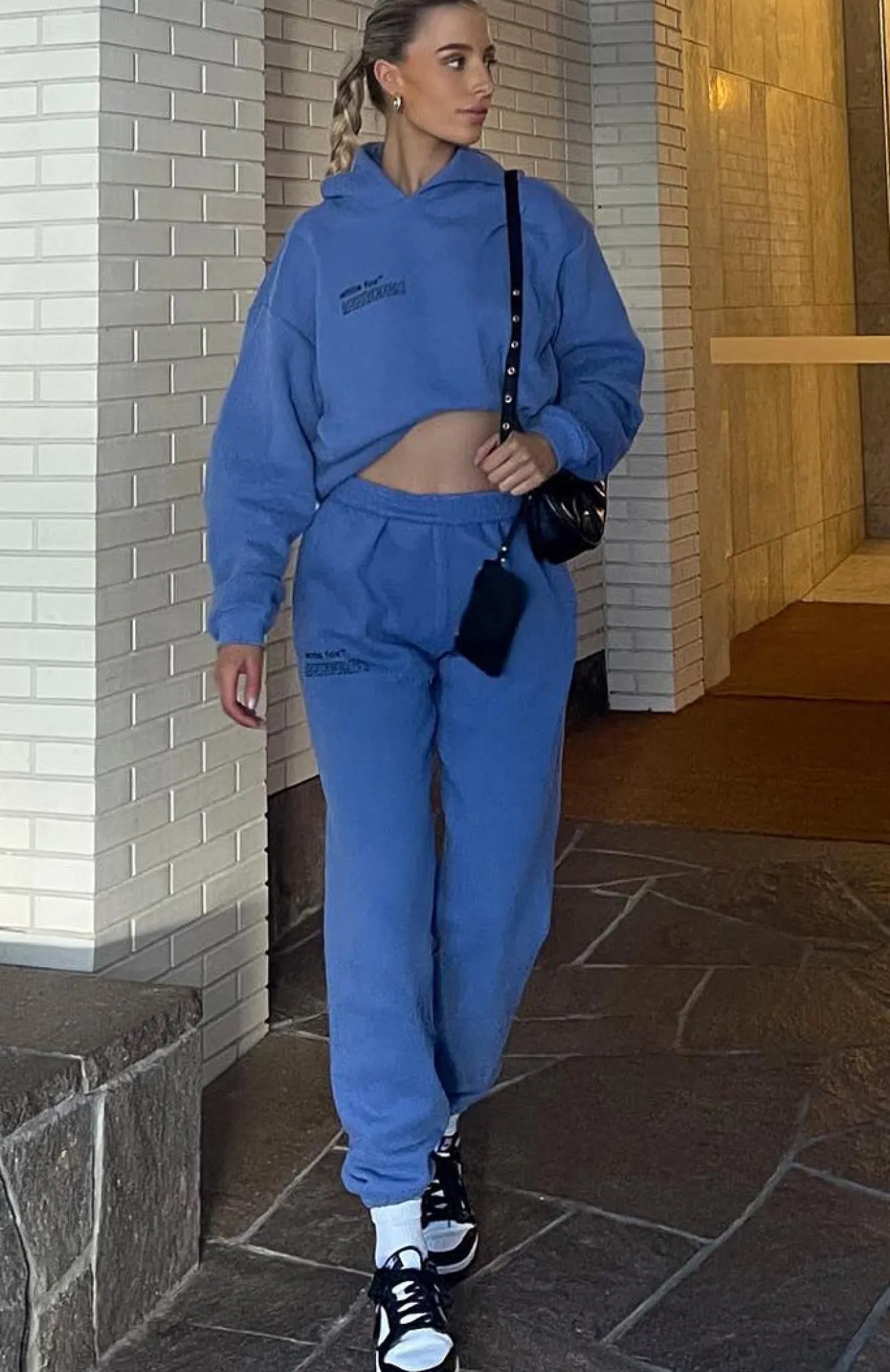 Jackets & Blazers | White Fox Boutique She's A Baddie Hoodie Dusk blue