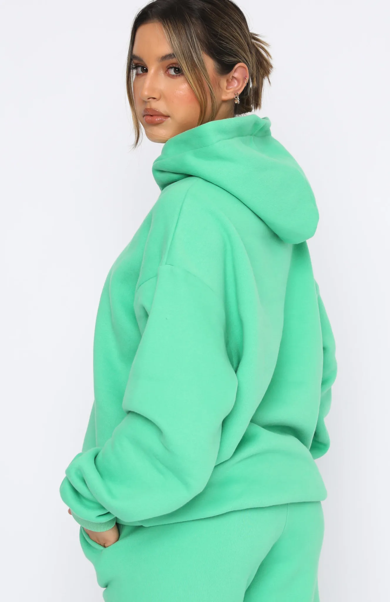 Jackets & Blazers | White Fox Boutique She's A Baddie Hoodie Jolly green