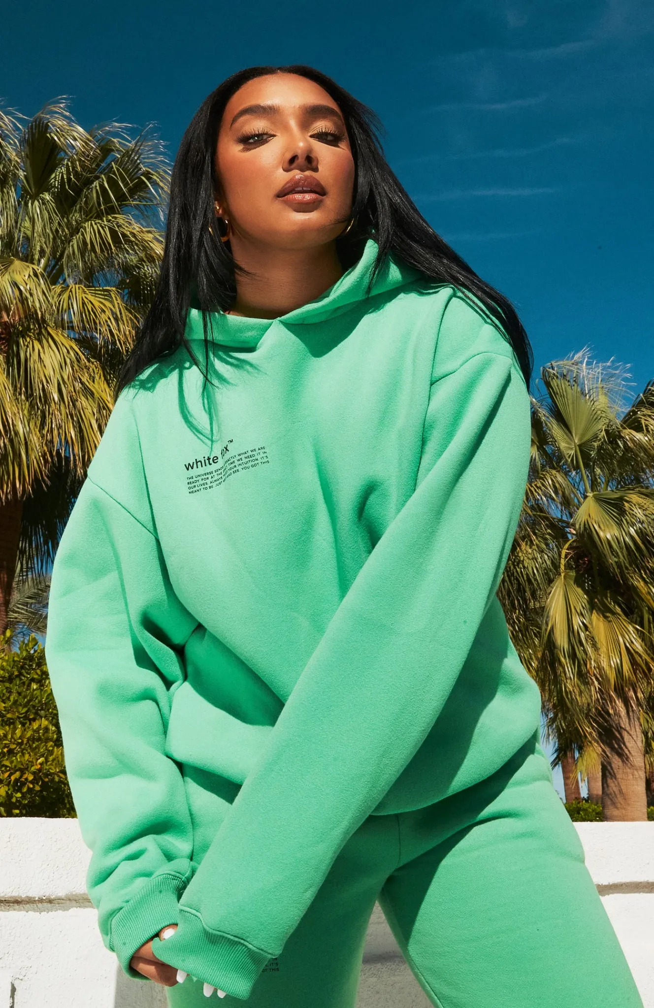 Jackets & Blazers | White Fox Boutique She's A Baddie Hoodie Jolly green