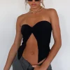 Shirts & Blouses | White Fox Boutique She's A Day Dreamer Crop black
