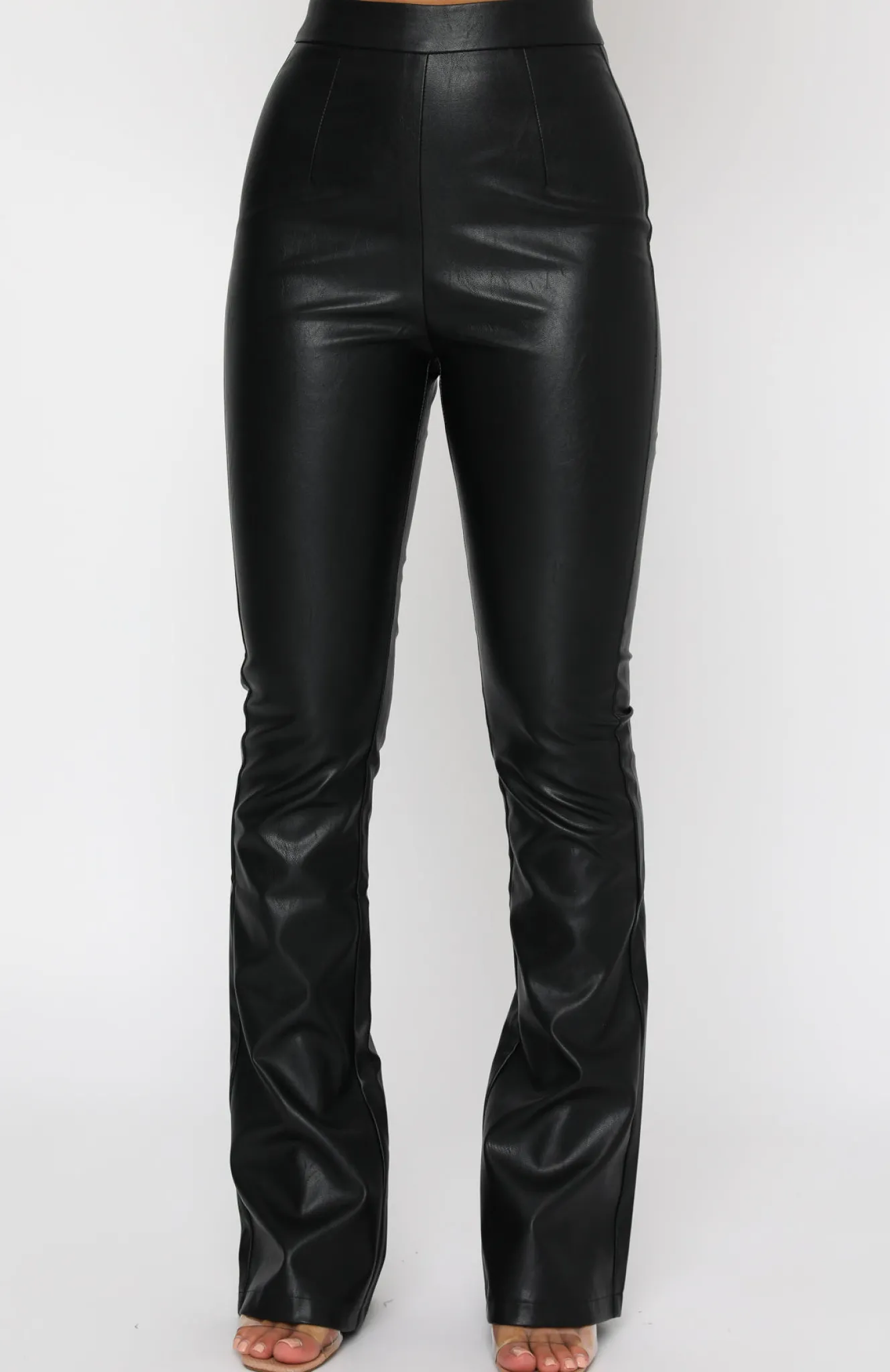 Pants | White Fox Boutique Show It Off PU Pants black