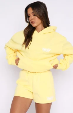 Shorts | White Fox Boutique Since '13 Lounge Shorts Lemon yellow
