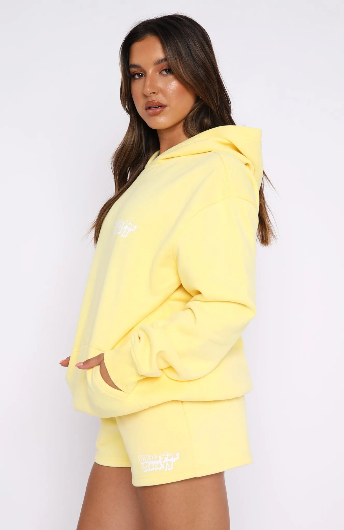 Shorts | White Fox Boutique Since '13 Lounge Shorts Lemon yellow