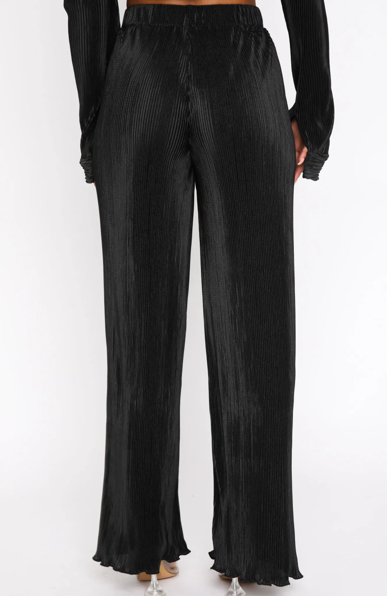 Pants | White Fox Boutique Sincerely Yours Pants black