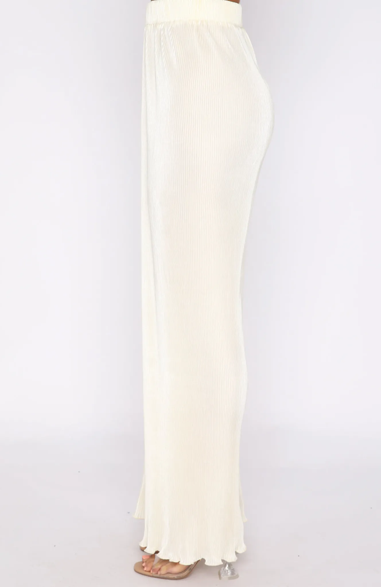 Pants | White Fox Boutique Sincerely Yours Pants Cream white