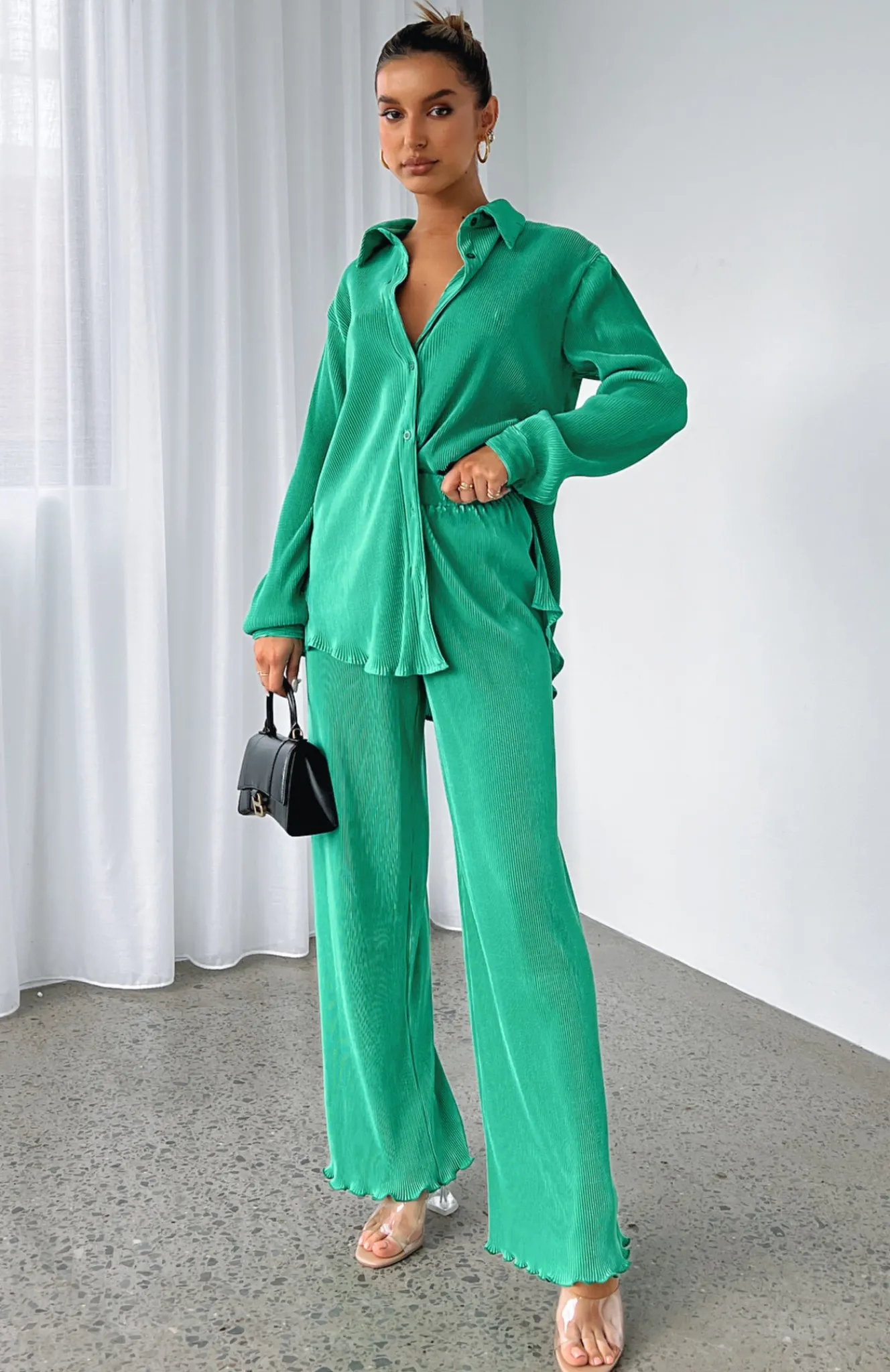 Pants | White Fox Boutique Sincerely Yours Pants green