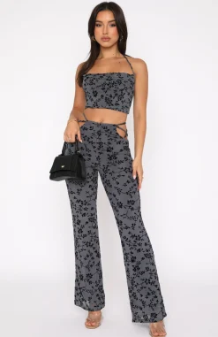 Pants | White Fox Boutique Smooth Operator Pants Charcoal grey