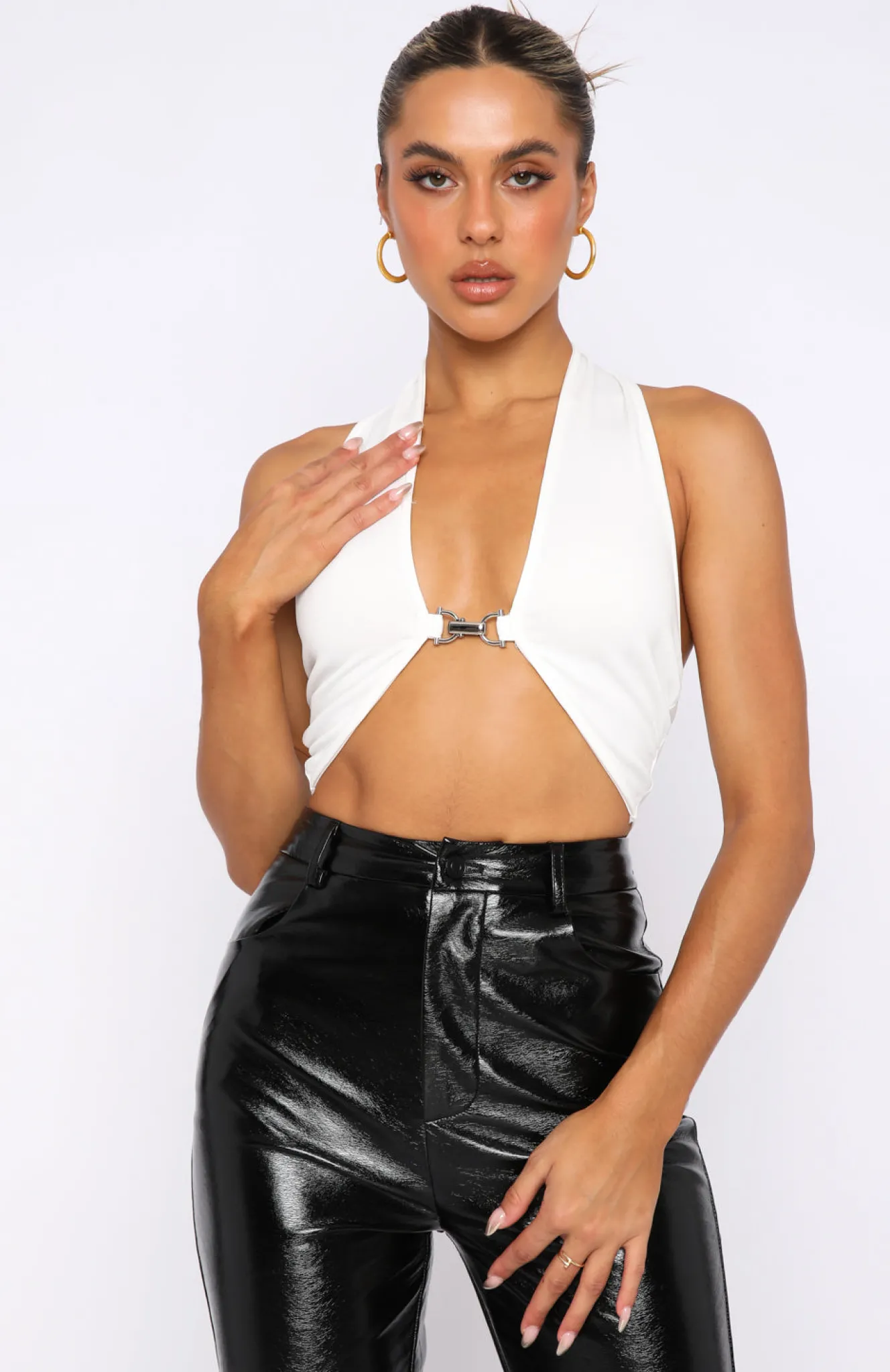 Shirts & Blouses | White Fox Boutique So Irresistible Crop white