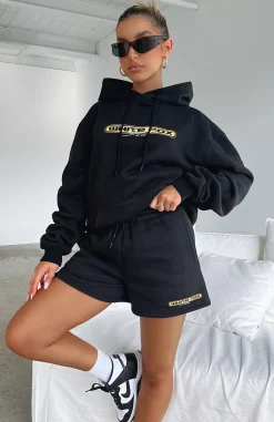 Shorts | White Fox Boutique So Predictable Lounge Shorts black