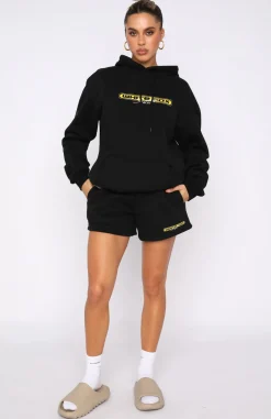 Shorts | White Fox Boutique So Predictable Lounge Shorts black