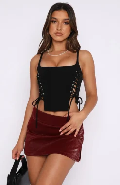 Shirts & Blouses | White Fox Boutique Some Like It Hot Bustier black