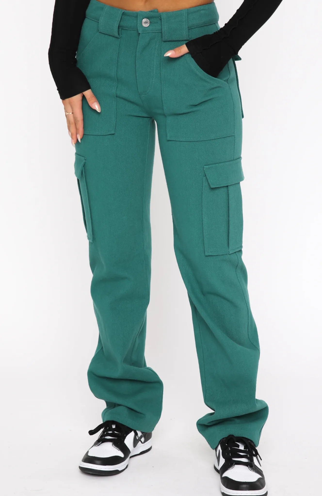 Pants | White Fox Boutique Someone To You Cargo Pants Fern green