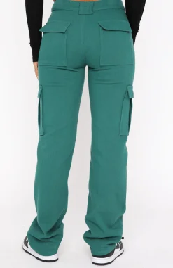 Pants | White Fox Boutique Someone To You Cargo Pants Fern green
