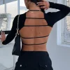 Shirts & Blouses | White Fox Boutique Sort It Out Long Sleeve Crop black