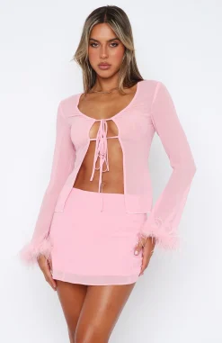 Shirts & Blouses | White Fox Boutique Spice It Up Long Sleeve Top pink
