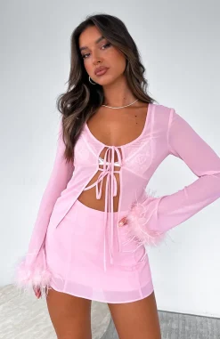 Shirts & Blouses | White Fox Boutique Spice It Up Long Sleeve Top pink