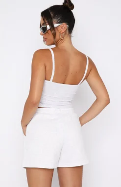 Shorts | White Fox Boutique Sport Series Lounge Shorts Marle grey