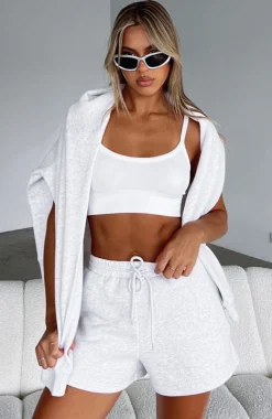Shorts | White Fox Boutique Sports Edition Lounge Shorts Marle grey