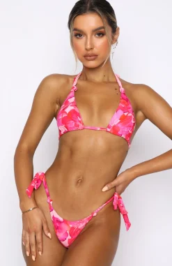 Bikini Bottoms | White Fox Boutique St Barts Bottoms Rose Et Rouge Print pink