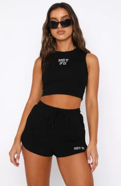 Shirts & Blouses | White Fox Boutique Stay Close Crop black