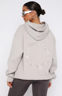 Jackets & Blazers | White Fox Boutique Stay Lifted Oversized Hoodie Moon nude