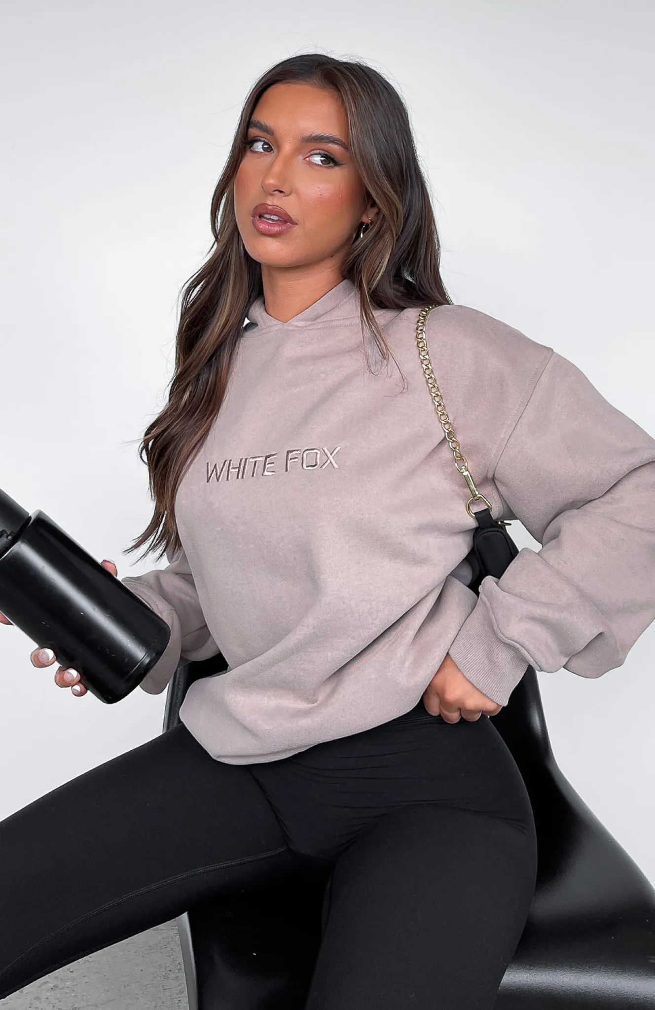 Jackets & Blazers | White Fox Boutique Stay Lifted Oversized Hoodie Cinnamon brown