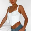 Shirts & Blouses | White Fox Boutique Stay Tonight Bustier white