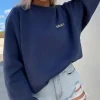 Jackets & Blazers | White Fox Boutique Steal Your Heart Oversized Sweater Navy blue