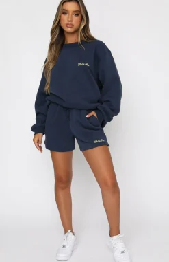 Jackets & Blazers | White Fox Boutique Steal Your Heart Oversized Sweater Navy blue
