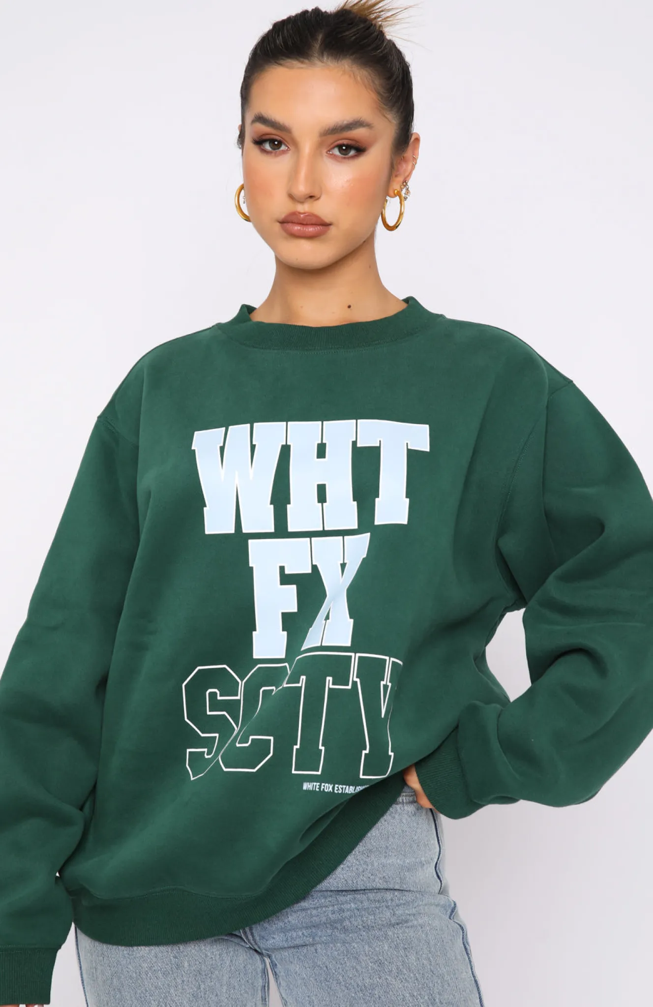 Jackets & Blazers | White Fox Boutique Strong Style Sweater Forest green