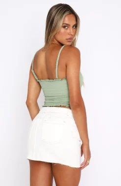 Shirts & Blouses | White Fox Boutique Style File Top Sage green