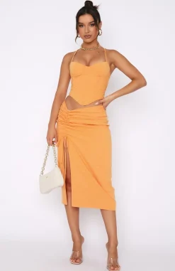 Shirts & Blouses | White Fox Boutique Style Icon Bustier orange