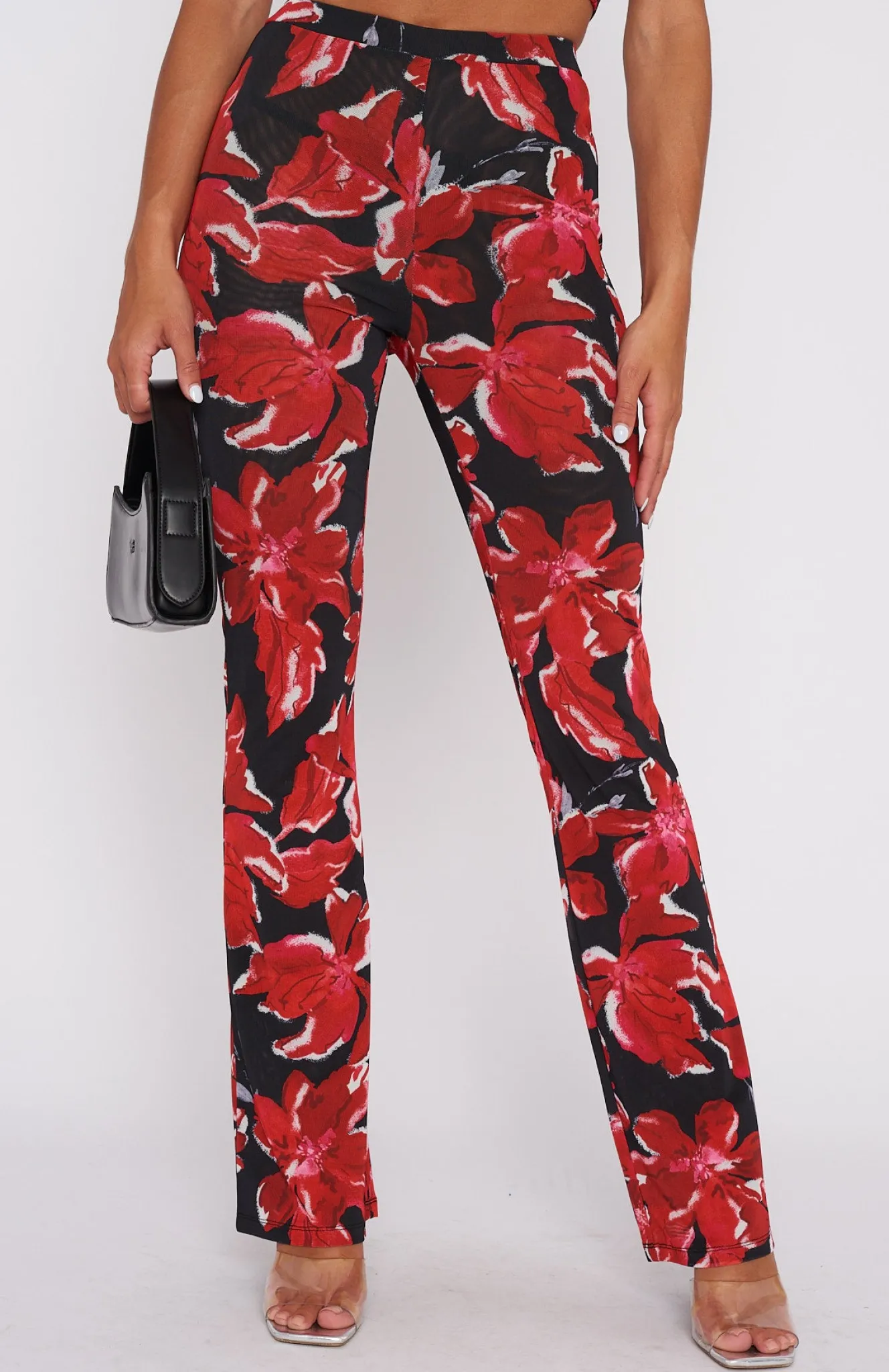 Pants | White Fox Boutique Summer In The City Pants Wildflower black