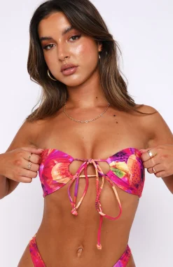 Bikini Tops | White Fox Boutique Summer Sea Bikini Top Dragonfruit multi
