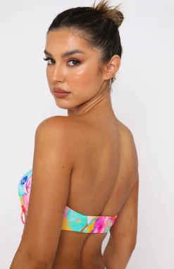 Bikini Tops | White Fox Boutique Summer Sea Bikini Top Floral Pop multi