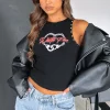 Shirts & Blouses | White Fox Boutique Superstar Tank Top black
