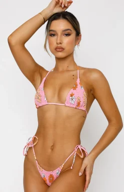 Bikini Bottoms | White Fox Boutique Tahiti Bottoms Bloom pink