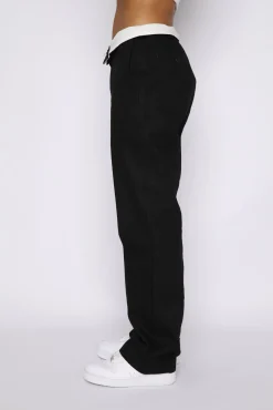 Pants | White Fox Boutique Take Caution Pants black
