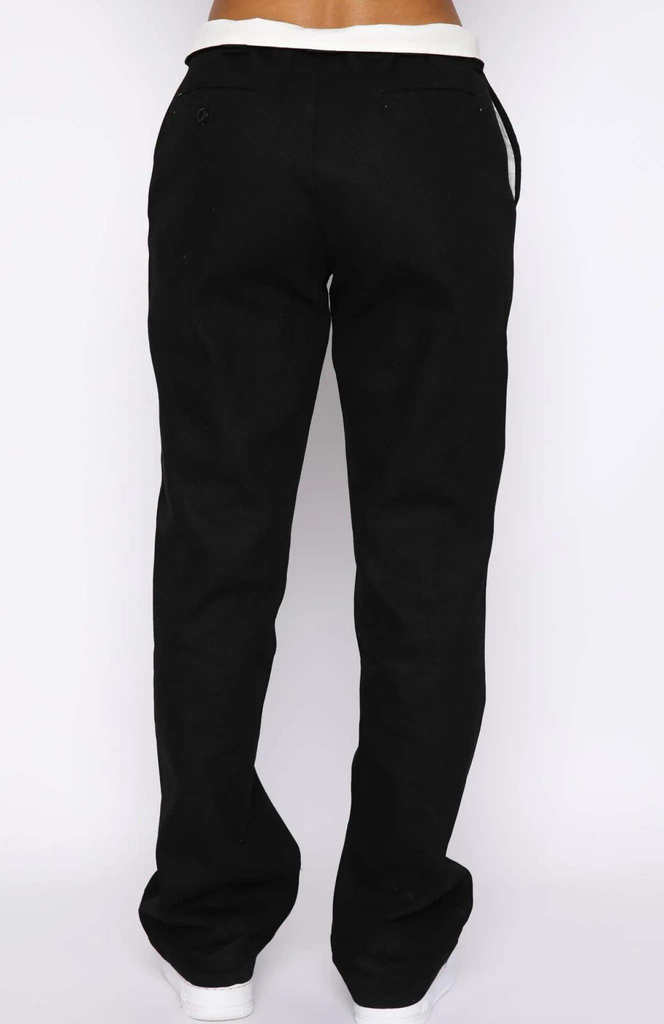 Pants | White Fox Boutique Take Caution Pants black