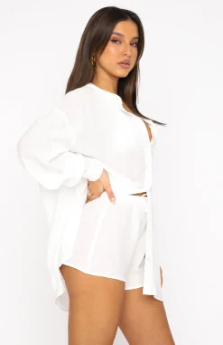 Shirts & Blouses | White Fox Boutique Take Me Out Shirt white