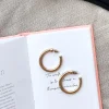 Jewellery | White Fox Boutique Take You Far Hoop Earrings gold