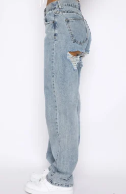 Denim | White Fox Boutique Taking A Trip Denim Jeans Wash blue