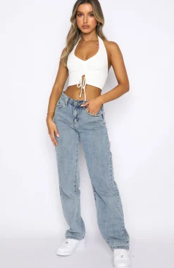 Denim | White Fox Boutique Taking A Trip Denim Jeans Wash blue
