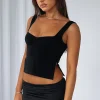 Shirts & Blouses | White Fox Boutique Taking Off Top black