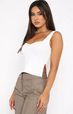 Shirts & Blouses | White Fox Boutique Taking Off Top white